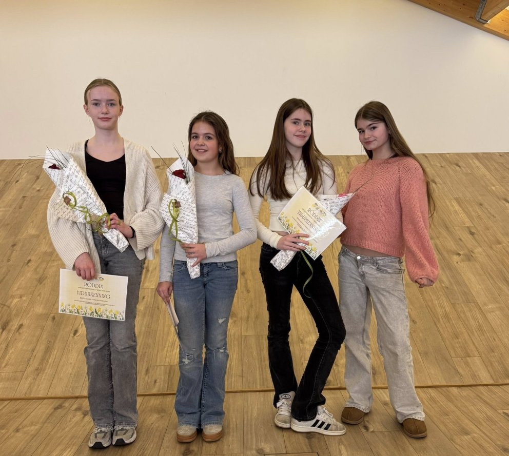 Keppendur frá GRV:  Bríet Björk Hafþórsdóttir, Caritas Rós Tinnudóttir og Kolbrá Njálsdóttir og Guðb&hellip;