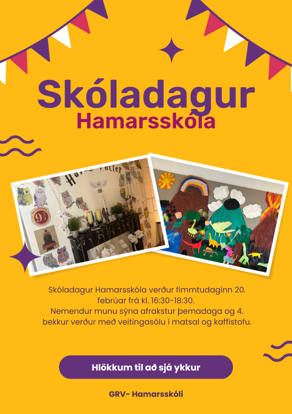 Þemadagar og skóladagur Hamarsskóla