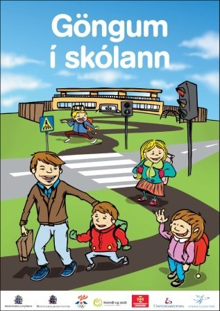 Setning Göngum í skólann og Ólympíuhlaup ÍSÍ