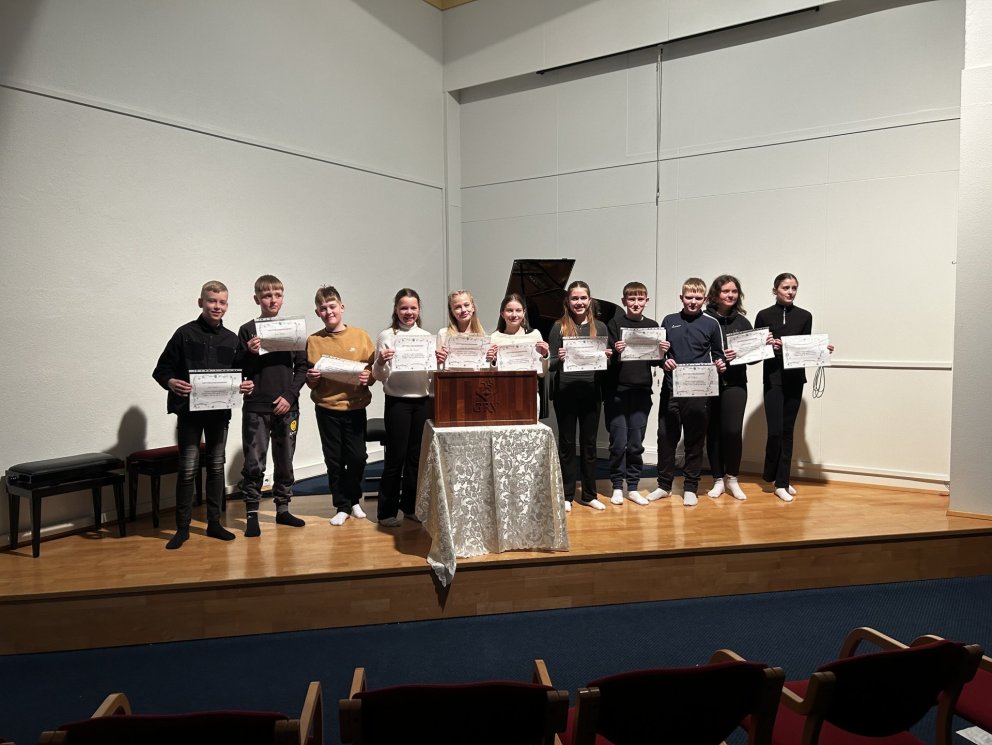 Upplestarkeppnin í 7. bekk