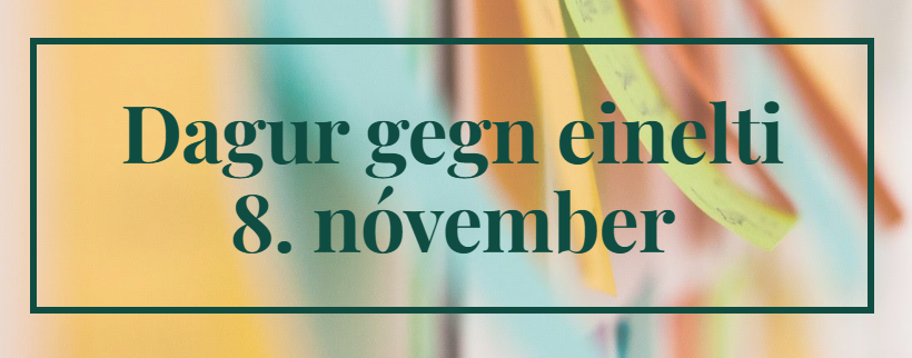 Baráttudagur gegn einelti - vinadagur