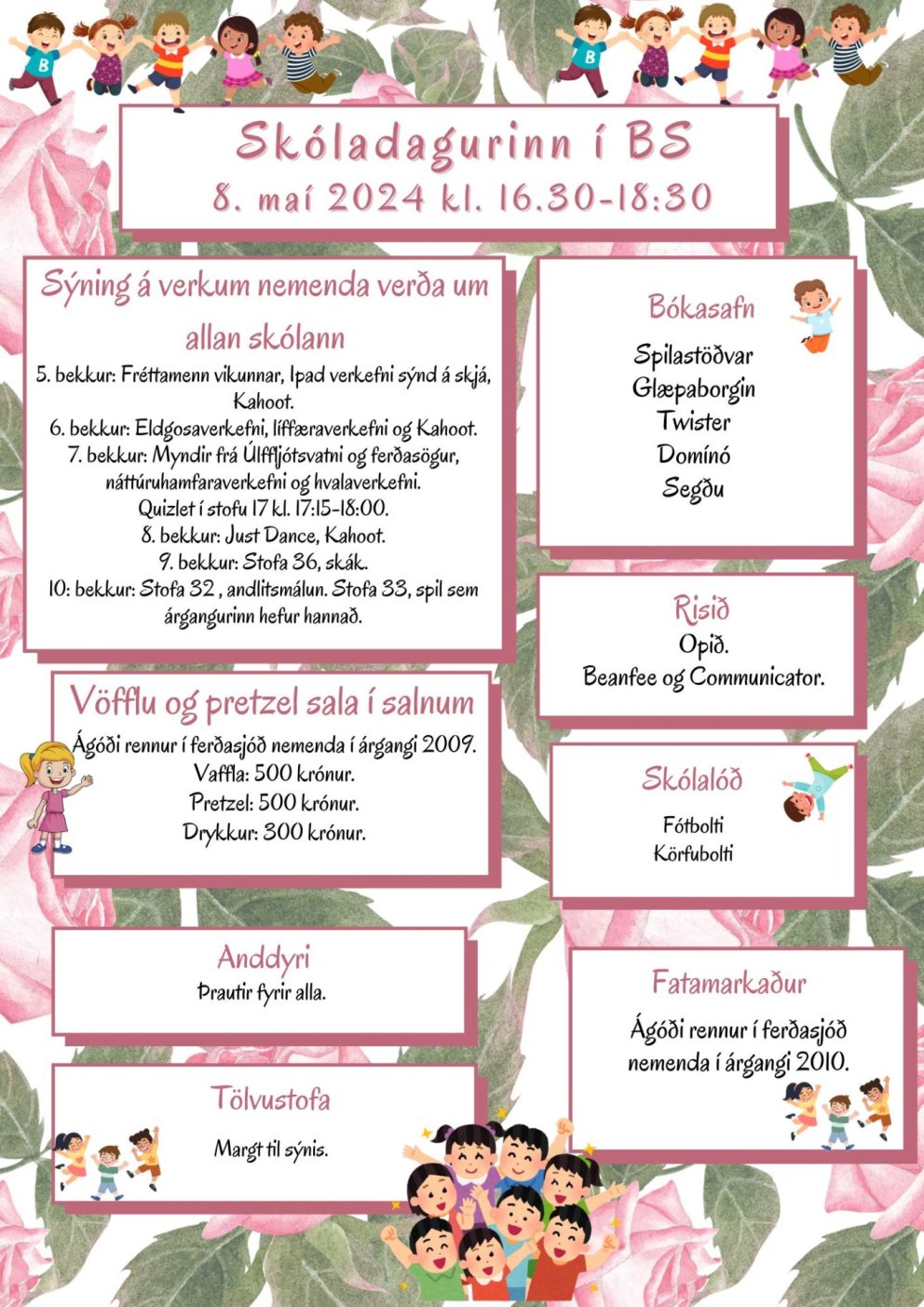 Skóladagur Barnaskóla