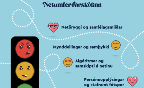 Fyrirlestur um skjánotkun og samfélagsmiðlanotkun barna - miðvikudag kl. 17:00