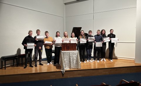 Upplestarkeppnin í 7. bekk